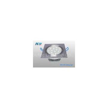 Aluminum Warm White 12W LED Ceiling Lighting , 950Lm / 1050Lm LED