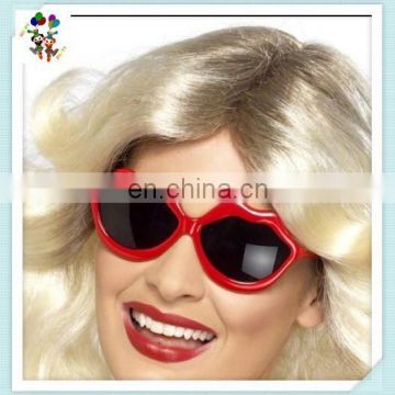Adult Ladies Fancy Dress Sexy Lips Red Hen Party Sunglasses HPC-0623