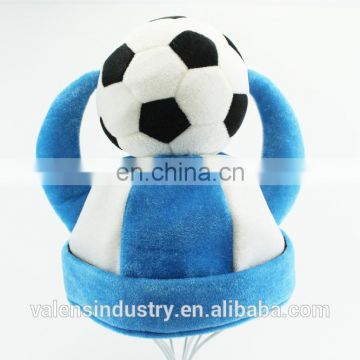 OEM wholesale Fashion Crazy Funny Event & Party Supply Top Soccer Ball Fans Designer Hat