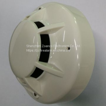 4 wire heat detector with relay output NO/NC network Temperature sensor Fire Alarm system DC9-28V