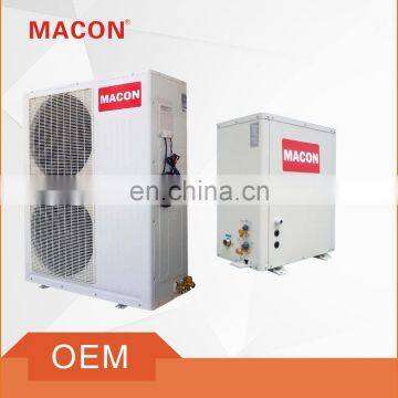 14kw hydro box design split type EVI heating cooling and Domestic hot water heat pump