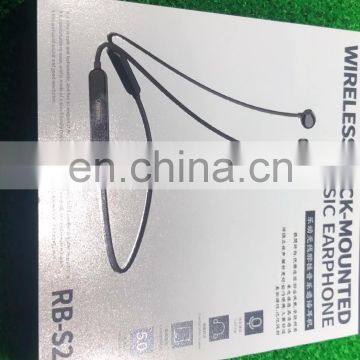 Remax RB-S28 waterproof wireless stereo earphone wireless neckband earphones