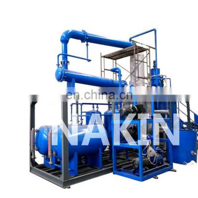 Energy Saving Black Engine Oil Purification Machine Used Oil Recycling Plant