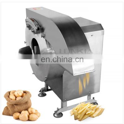 LONKIA Commercial Automatic Electric Sweet Potato Chips Cutting Machine Potato French Fry Cutter Machine