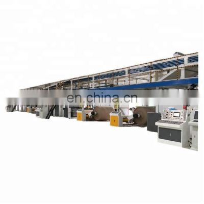 5 Ply Automatic Corrugated Cardboard Machinery Manufacturers Making Machine Production Line