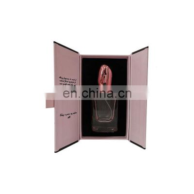 Luxury custom design fragrance wrapping cardboard perfume packaging gift box