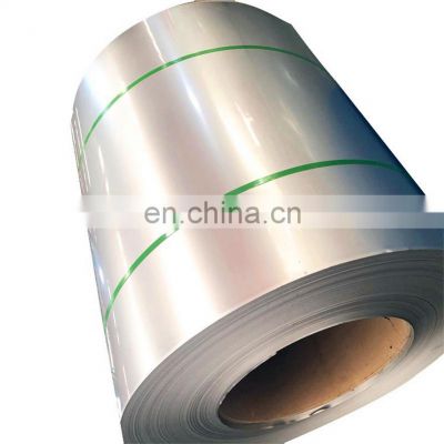 aisi304 304l 316 316l stainless steel coil  2B surface 0.5mm with PVC film supplier price