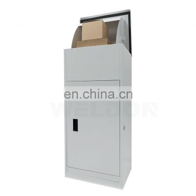 Anti Theft Outdoor Smart Mailbox Metal Parcel Delivery Box for Home