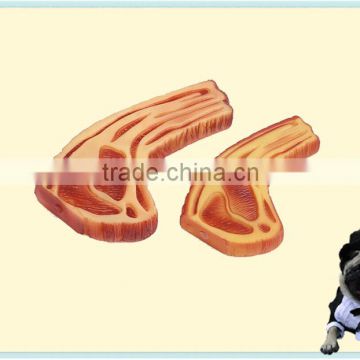 The simulation meat piece of pet toys wholesale