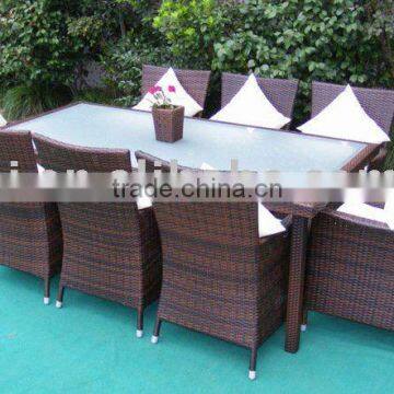 Rattan dining set/rattan outdoor table