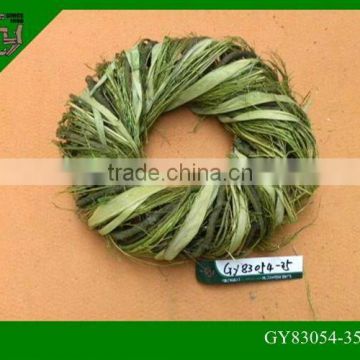 natural wicker rattan crafts outdoor Christmas wreaths