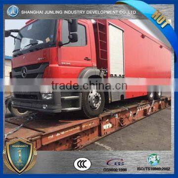 Pumper apparatus fire truck benz chassis for sale/ fire truck specification/fire truck dimension
