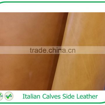 Vintage Style Genuine Italian Tanned Calf Leather