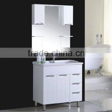 2015 Modern Pedestal Standing Bathroom Cabinet 9052