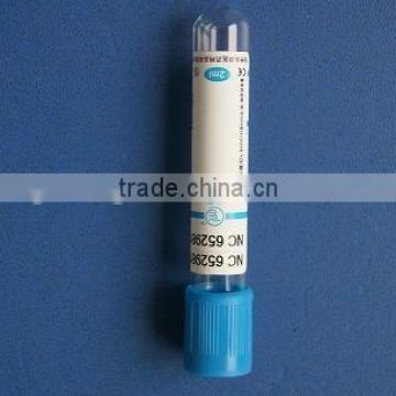 Disposible vacuum blood collection PT tube(sodium citrate 9:1)