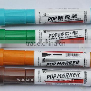 12 color 6mm permanent paint marker pen