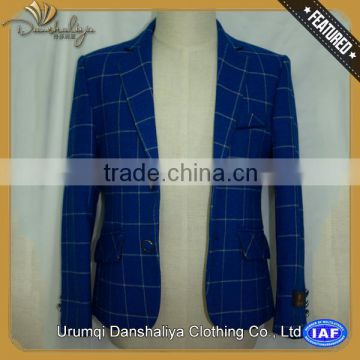 office wear casual cotton blazer with low price