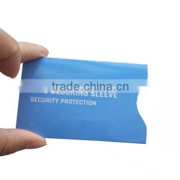 Credit Card Holder RFID blocking credit card sleeve