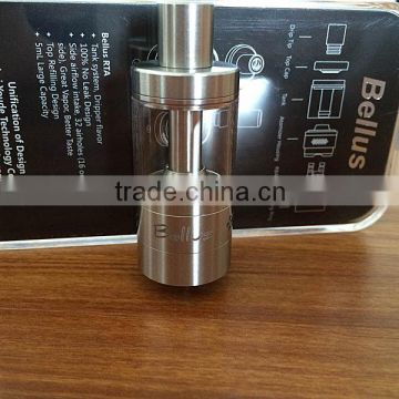 2015 New designed by Youde Offer UD 100% original Bellus RTA with 5ml Juice Capacity/ UD zephyrus / Goliath V2 rta atomizer
