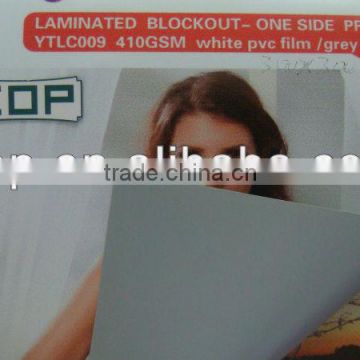 PVC Laminated flex banner--Blockout one side printable 410gsm