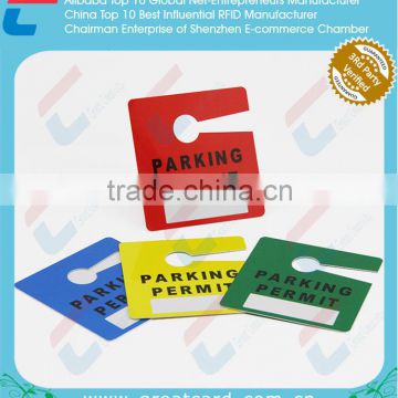 Best selling with custom printing PVC luggage hang tags