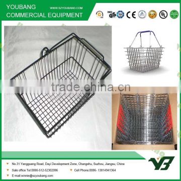 Supermarket or retail store wire shopping basket