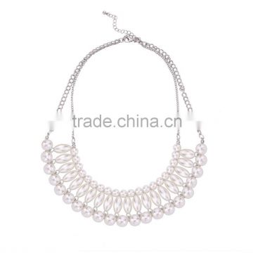 2015 newest beads jewelry necklace lady pearl necklace jewelry