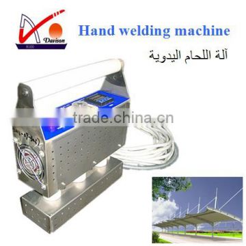 Plastic handle welding machine