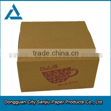 china custom shipping corrugated Tea boxes manufacturer