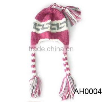 promotion girls knitted hat