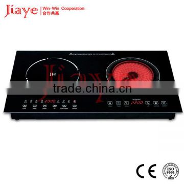 Vietnam Style 2015 Newest Product Best Quality Metal Cover Induction And Ceramic Cooker In Kitchen Appliance JY-ICD2001