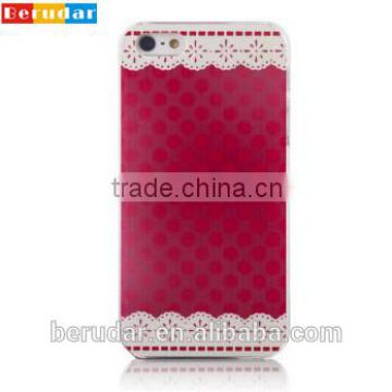 Print pattern hard back mobile phone cover for iphone 5s custom logo phone case