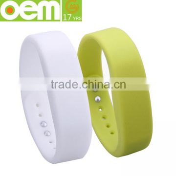 OEM high quality silicone color smart band for fitness