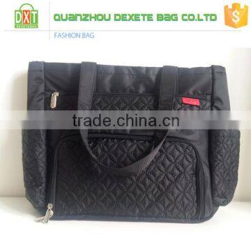 Custom all size polyester multifunction best diaper bag,mummy bag