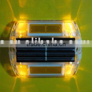 road way safety,solar road stud,102*81*21mm size;4pcs led,Red, yellow,white,green etc.