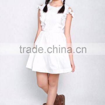 Girl cotton and lace dress children