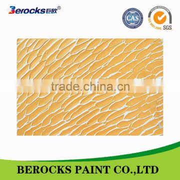 Berocks High End Colourful texture Paint For Exterior Wall/texture wall paint