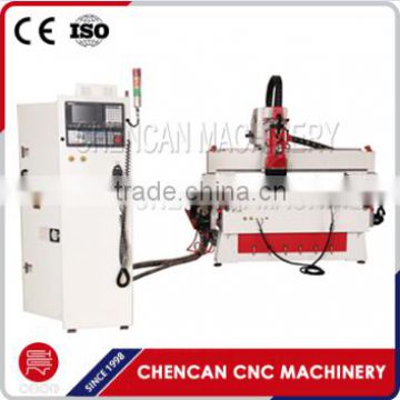Jinan Woodworking machine 1325 4 Axis ATC CNC Engraving Machine CNC Router with Rotary