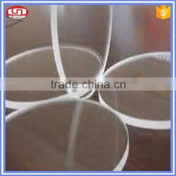 transparent high purity silica quartz glass plate