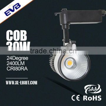30W Track COB LED light for clothing lighting