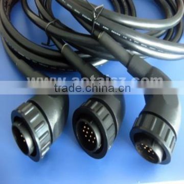 OBDII cable 16P open diesel obd2 cable