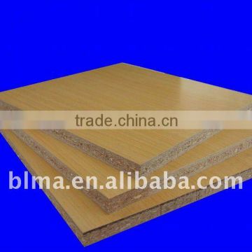 1220*2440*12mm melamine faced particle board and pvc edge banding for particle board