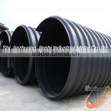 PE Steel Belt Spiral Corrugated Pipe