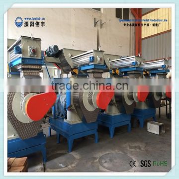 2016 new durable low price quality turn-key pto hardwood softwood pellet mill machine professional supplier MZLH420