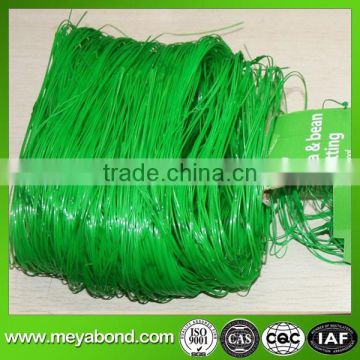 Green Hdpe Vegetable / Plant Support Netting 8gsm Weight