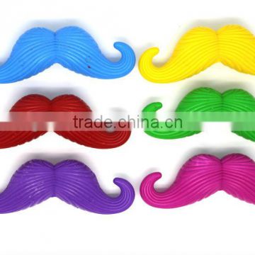 Novelty 3D Mustache Crayons , Cute Mustache Crayons , Candy Colors Crayons
