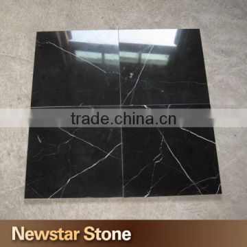 Newstar Popular Polished Nero Margiua Marble Slab Tile In Stock