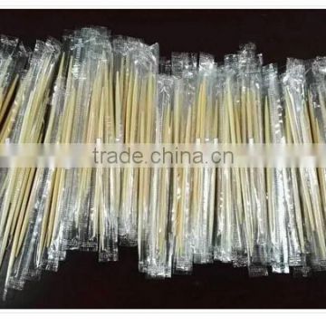 Wholesale Individually cello paper plastic bag wrapped Mint bamboo toothpicks,