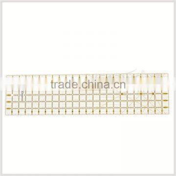 24"*6" Acrylic high quality transplant rigid inch patchwork ruler for fashion design#KPR2406