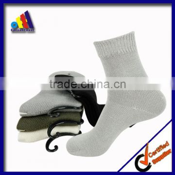 2015 sock manufacture in China winter 100% merino wool sock